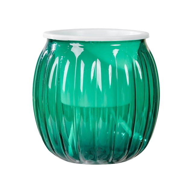 Dvruxg Self Watering Pots for Indoor Plants Planters with Drainage Holes Flower Pots Durable Plastic with Wick Rope and Reservoir(Green)