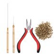 thumbnail image 2 of lionlar Hair Extension Kit Plier Plus Pulling Hook Bead Device And Loop Tool Kits - 7# 7, 2 of 6