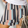 thumbnail image 5 of DPTALR Womens Plus Size Print Comfy Drawstring Casual Elastic Waist Pocket Loose Shorts Pants, 5 of 5