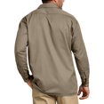 thumbnail image 2 of Dickies Mens Long-Sleeve Work Shirt, 4T, Desert Sand, 2 of 2