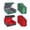 Green Red, variant on Bunblic 2 Pieces Card Deck Box Sport Cards Box Display Magnetics Closure with 8 Card Dividers Collectible Organizer Sports Cards Case Blue Green