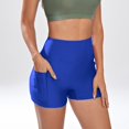 thumbnail image 2 of B91xZ High Waisted Swimsuits for Women Ruffle Swim Skirt Swimsuit Bottom,Blue S, 2 of 5