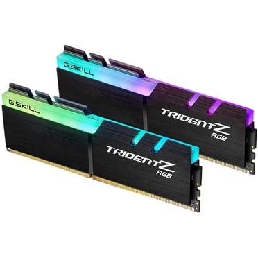 G.SKILL Série TridentZ RGB 32 Go (2 x 16 Go) RAM PC 288 Broches DDR4 3600 (PC4 28800) Mémoire de Bureau Modèle F4-3600C18D-32GTZR