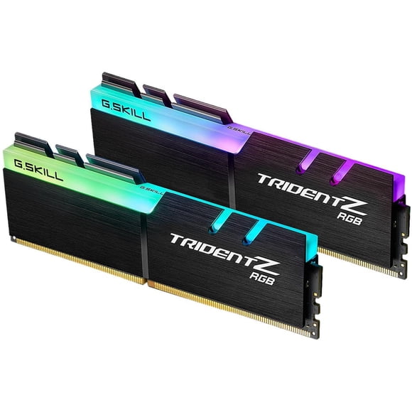 G.SKILL TridentZ RGB Series 32GB (2 x 16GB) 288-Pin PC RAM DDR4 3600 (PC4 28800) Desktop Memory Model F4-3600C18D-32GTZR