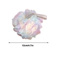 thumbnail image 3 of Éponge de Bain et de Douche / Exfoliant Corporel Bicolore Coloré Doux Qui Ne s'Effiloche Pas / Mousse Moussante Abondante / Boucle de Suspension à Séchage Rapide / Douce pour Peau Sensible / 1 Paquet / 4,7 x 4,7 Po / Pouf de Bain Exfoliant, 3 of 6