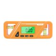 thumbnail image 1 of yeacher Digital Billet Torpedo Level Protractor ABS 90 Degree Orange, 1 of 8