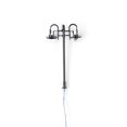 thumbnail image 2 of Model Lamppost Scaled 1:200 Home Micro Building Layout Decorations LED Railway Light Crafts Track Lamp Sand Scenery Toys Black（1:150）（Warm）, 2 of 8