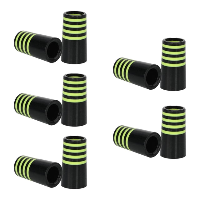 Siruishop 10 Pieces Golf Iron Ferrules Size .370 End Caps for Golf Course Sports Party A