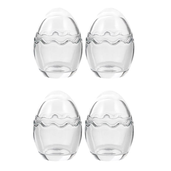 CHOK Bowl Glass Cups Dessert Trifle Bowls Pudding Clear Cup Appetizer Parfait Yogurt Cream Ice Sundae Stand Storagedesserts