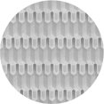 thumbnail image 1 of Ahgly Tapis d'Intérieur Lavable en Machine Carré Transitionnel Gris Canon, 3 Pieds Carré, 1 of 7