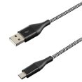 thumbnail image 2 of Câble de charge et de synchronisation Micro-USB de 1,8 m (Noir) blackweb ™, 2 of 2