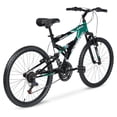 thumbnail image 4 of Hyper Bicycles Boy's 24" Bear Mountain Bike, Green, 4 of 9
