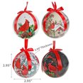 thumbnail image 4 of Ornement En Ruban Cardinal (Assortiment) (12/Disp) - Lot De 12, 4 of 4