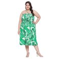 thumbnail image 2 of Oussum Robe Tube Courte pour Femmes Sans Manches, Robes d'Été, Vert, 2 of 7
