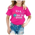 thumbnail image 1 of TZEWGL T-Shirts For Child Back To School Season Printed Short Sleeve Crewneck Clothes For Baby size 8-10T, 1 of 4