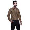 thumbnail image 2 of BESTMAN Cotton Formal Shirts For Men Slim Fit Printed Full Sleeve Shirts For Men, 2 of 5