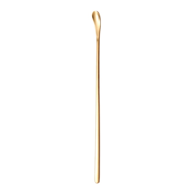 Kitchen Tableware Stir Sticks Scoop Stainless Stirring Spoons For Coffee Cocktail Mixing Spoon With Long Handle Multifunctional Stir Sticks For Coffee Wine Drinks Tea Oil,Gold Kitchen Tableware