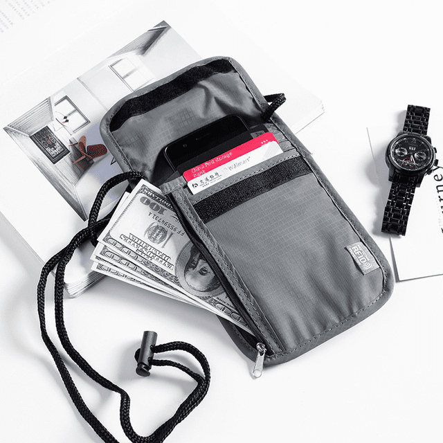 Sac Cartable Anti-RFID pour Téléphone Mobile, Protection contre les Radiations et les Signaux Électromagnétiques, Sac Antivol pour le Cou, Sac de Poitrine, Sac de Rangement pour Certificats