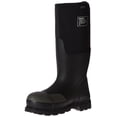 thumbnail image 1 of Bogs Men's Forge Tall Industrial Steel Toe Work Rain Boot, Black, 5 D(M) US, 1 of 8
