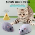 thumbnail image 4 of Souris en Peluche Électronique Sans Fil RC Rat Jouet Interactif (Gris Blanc), 4 of 9