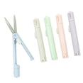 thumbnail image 1 of Binwennn Folding Pen Scissors Student Art Cutting Tools Small Paper Cutting Mini Scissors Manual Account Ceramic Penknife Rainbow Kitchen Wall Hanging Plate Rack, 1 of 6