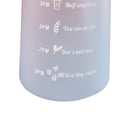 thumbnail image 4 of Bouteille d'Eau de Sport, Bouteille à Paille Portable Étanche à Couleur Dégradée 2000 ml à Ouverture en un Clic avec Poignée pour la Randonnée pour la Course Violet, Bleu Clair, Vert Clair, Rose, 4 of 7