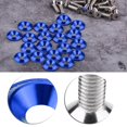 thumbnail image 1 of Universal Aluminum Bumper  Washer Bolt Kit, 20pcs Anodized Finish,For Engine Bay Dress Up, 1 of 7