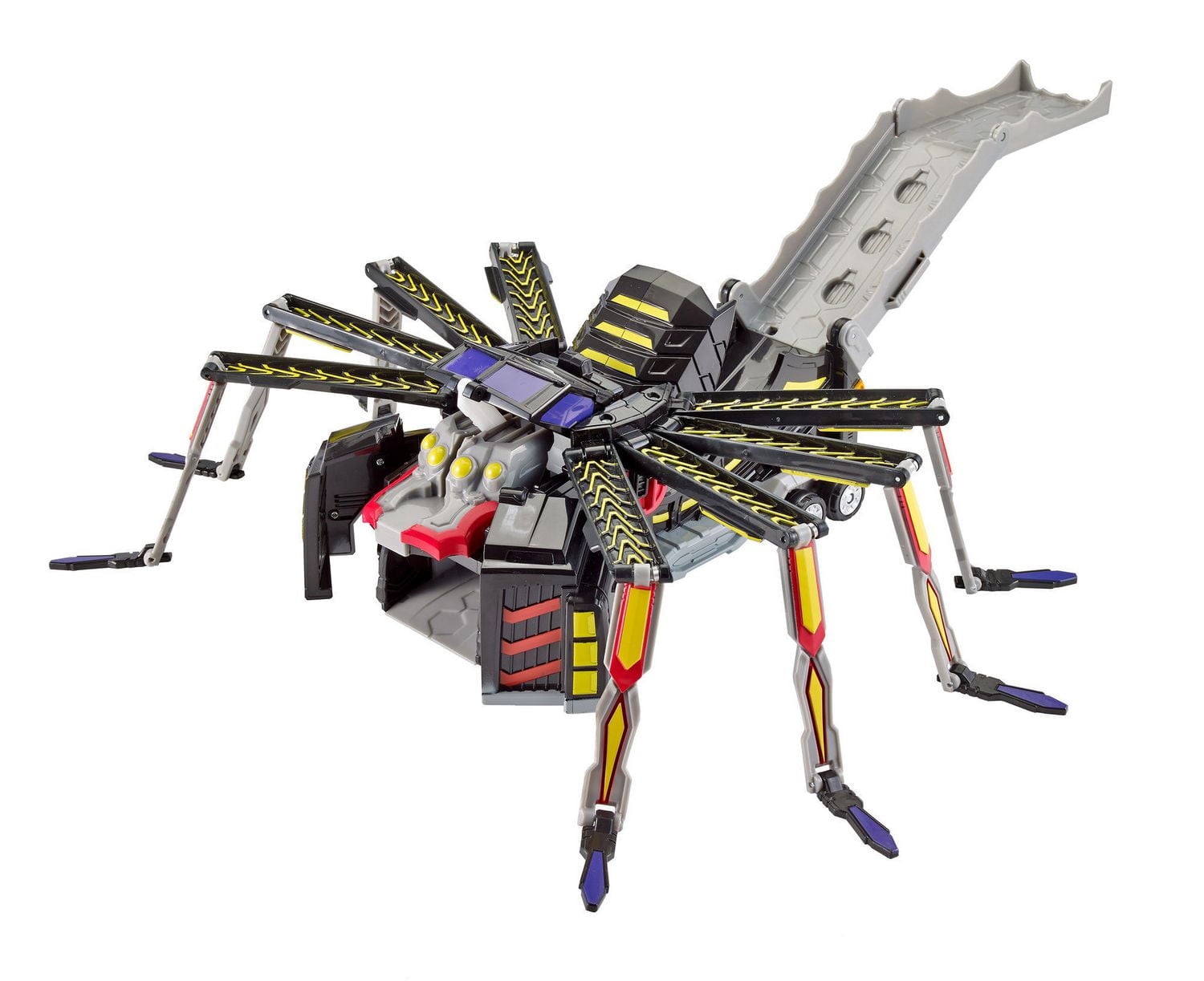 Turning Mecard Mecanimals Mega Spider Vehicle