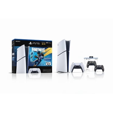 PlayStation 5 Console Numérique Mince + Manette Sans Fil DualSense pour PlayStation 5 Camouflage Gris - Inclut la Console PS5 et la Manette DualSense