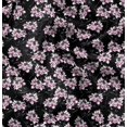 thumbnail image 1 of Soimoi Blue Rayon Fabric Marigold Floral Print Sewing Fabric Yard 42 Inch Wide, 1 of 6