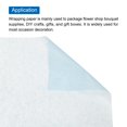 thumbnail image 4 of Unique Bargains Tissue Gift Wrapping Paper Tissue Paper Sky Blue 19.69x27.56 Inch 40 Pack, 4 of 7