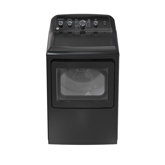 GE 7.2 cu.ft. Top Load Electric Dryer with SaniFresh Cycle Diamond Grey - GTD49EBMRDG