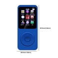 thumbnail image 2 of Estbridge MP3 Player 1.8 in Screen Type-C Music Player Bluetooth-Compatible5.4(Blue) Audio Equipment, 2 of 6