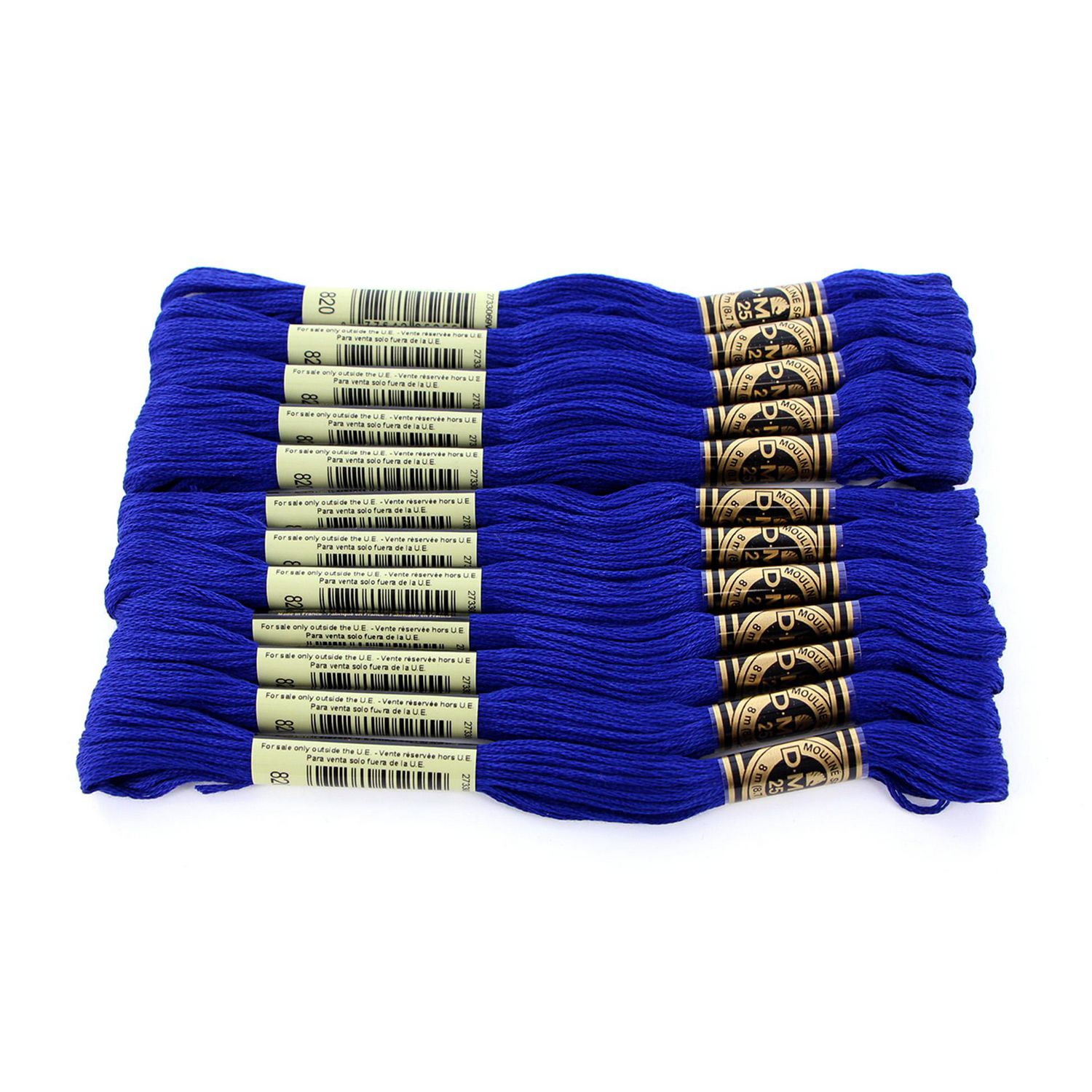 DMC bleu coton 6 Strand Floss 8 m (8.75 yd)