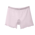 thumbnail image 1 of Birdeem Girls Solid Color Four Cornered Pants Breathable Flat Corner Pants Shorts Leggings, 1 of 1