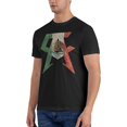 thumbnail image 4 of Canelo t-Shirts Musique Alvarez pour Hommes Été Coton Décontracté Col Rond Manches Courtes Unisexe Noir, 4 of 5