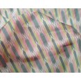 thumbnail image 3 of oneOone Silk Tabby Fabric Ikat Style Stripe Printed Craft Fabric BTY 42 Inch Wide, 3 of 3