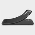 thumbnail image 2 of PANDACO Black Brushed Metal Case for iPhone 12 Mini, 2 of 4