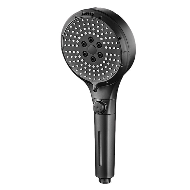 Shower Heads High Pressure Turbo Shower Head Home Bath Shower Nozzle Water Heater Filter Shower -6 Bathing Modes- One Pressurised Water Stop Function Shower Head. Shower Head with Hose