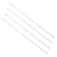 thumbnail image 3 of 2pcs Metal Bathroom Shower Curtain Rod Adjustable Shower Curtain Tension Rod Extendable Bath Curtain Pole, 3 of 8