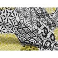 thumbnail image 5 of oneOone Rayon Yellow Fabric Geometric Dress Material Fabric Print Fabric By The Yard 56 Inch Wide, 5 of 5