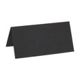 thumbnail image 1 of Uxcell Table Name Place Cards,25 Pack Favor Decor Foldable Blank Card, Black, 1 of 5