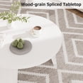thumbnail image 3 of EDTara Table Basse Circulaire pour Salon, 33,5 Pouces Design Moderne avec Support Robuste à Trois Pieds, Facile à Assembler, 3 of 7