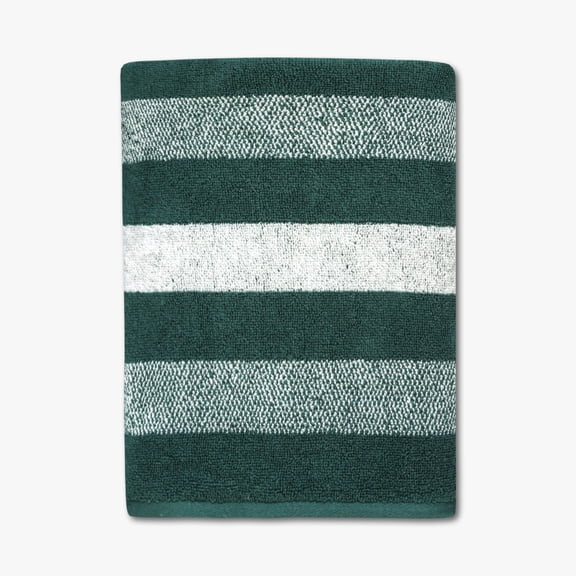 Mainstays Kids Bath Towel, 27" in. x 50", 100% Cotton, Stripes