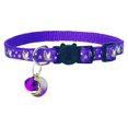 thumbnail image 2 of Breakaway Cat Collar,Cat Collars with Bell Moons Stars,Adjustable Cute Kitty Collars Safety Buckle Kitten Collar,Soft Polyester for Small Cats & Dogs,Cute Printed Collar with Charm Pendant, 2 of 4