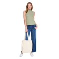 thumbnail image 2 of Iyla Women'S Mock-Neck Rib Top, 2 of 6