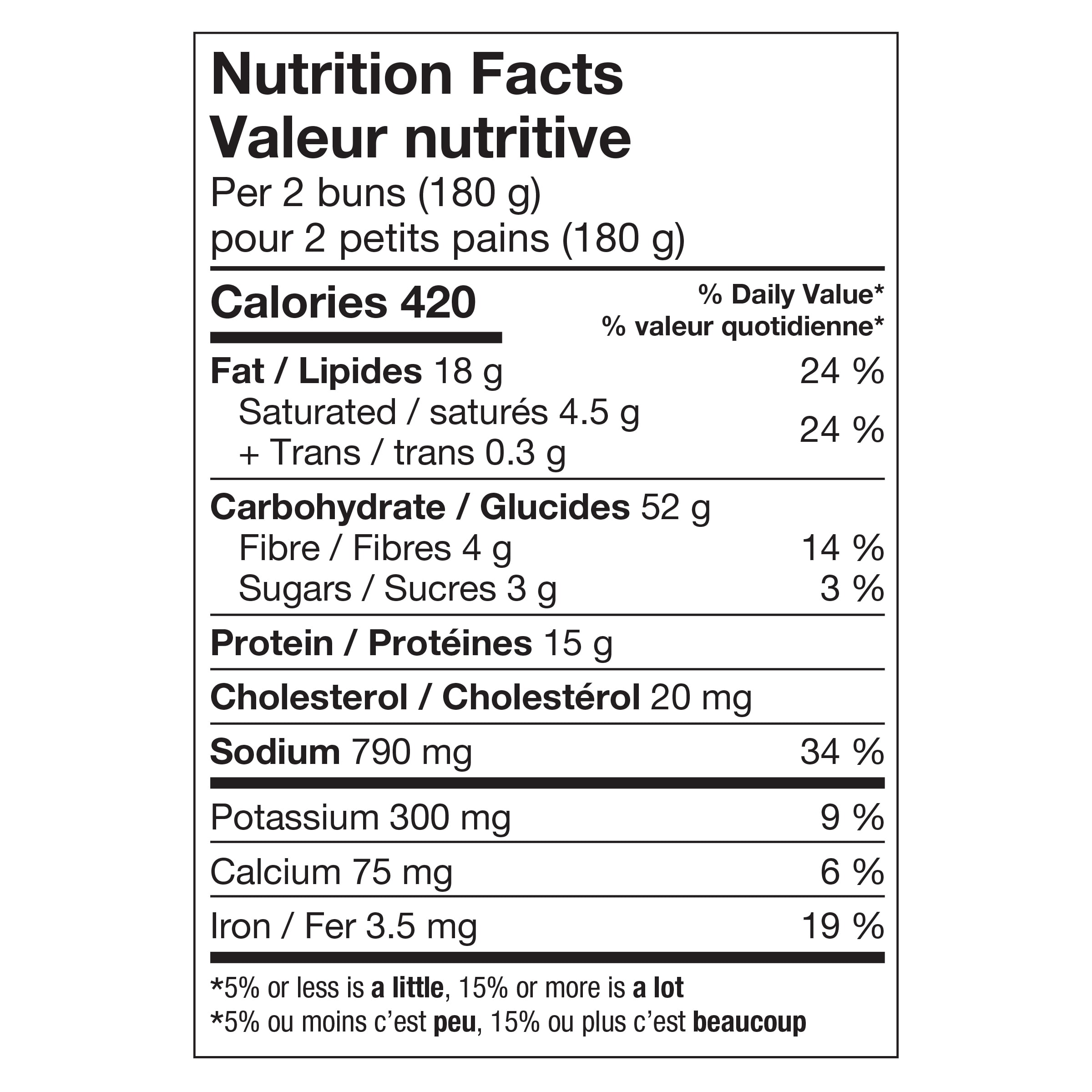 McCain Pockets® Hamburger au Fromage, Fait au Canada à Partir d'Ingrédients Canadiens et Importés 6 x 90g