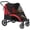 Black, variant on PawHut Pet Stroller Dog Stroller for Small to Large Cats, Black