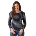 thumbnail image 3 of Regatta Womens Federica II Stripe Long-Sleeved T-Shirt, 3 of 5