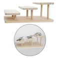 thumbnail image 4 of thinsony Wooden Sunglasses Rack Glasses Display Stand Holder Organizer Stand 3 Layers, 4 of 9